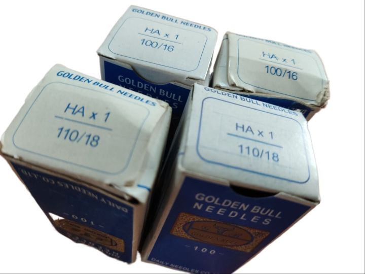 100-needles box for machine sewing