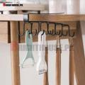 High-Quality Metal Cup Holder with 10 Hooks - Kitchen Space Savers, Space Saver Hangers, Cup Stand Holder, Stainless Steel Cup Stand, Cup Holder Under Cabinet. 