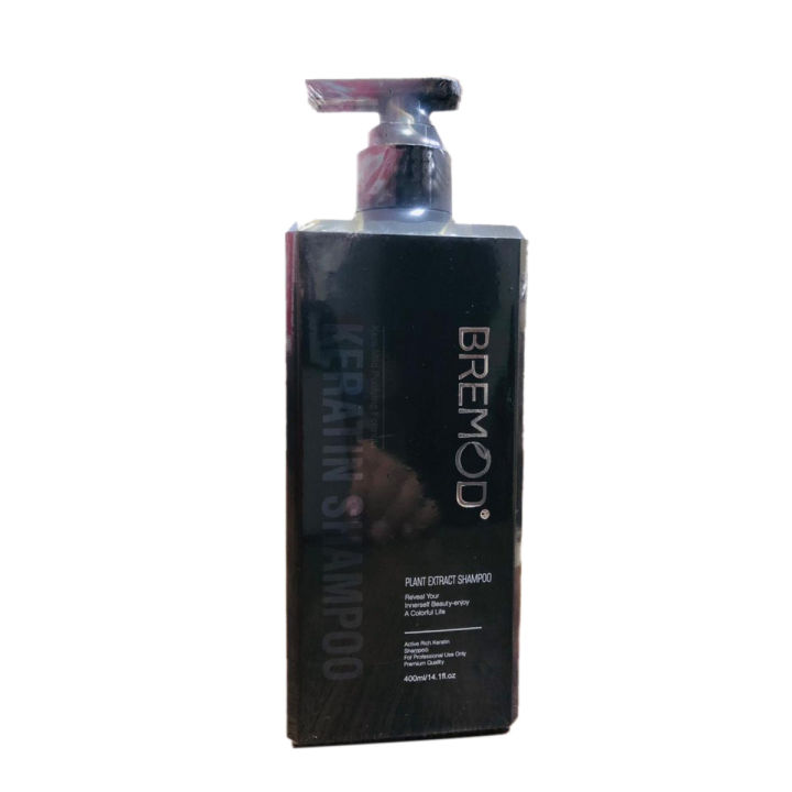 Bremod Keratin Shampoo 400ml Plant Extract Shampoo Active Rich Keratin Shampoo Premium Quality