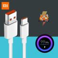 Original Xiaomi 6A USB Type-C Super Fast Charging Turbo Charging Data Cable for Xiaomi Mi 10 / 10T POCO X3 NFC for Galaxy Note S20 ultra Huawei Mate 40 Pro One Plus 8 Pro. 