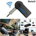 Wireless Bluetooth Audio Receiver | Car Kit AUX Audio MP3 Music Transmitter WIth Mic Handsfree Adapter Receiver Transmitter For Music and Calls | Car Aux Bluetooth. 