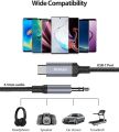 Nimaso USB C Jack Aux Cable Car Mobile Phone, USB C to 3.5 mm Jack Cable. 