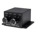 Universal Car Audio Amplifier Bass RCA Level Remote Volume Control Knob,It is Suitable for Most of the Cars. 
