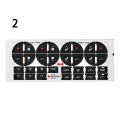 Hot Air-conditioning Installation A/C Car Interior Stickers Climate Control Replacement Control Button Decal Button Repair Decoration. 
