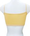 Soft Cotton Jersy Plain Half Body Shameez Sports Camisole Training Bra Inner Wear Vest Wrap Chest Bra For Little Teenager Girls (10-15 Years) - Color Skin/Black/White. 