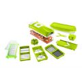 12pcs Set Nicer Dicer Plus Multi-Function Kitchen Tool Vegetables Fruits Dicer Food Slicer Cutter. 