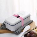 【BestGO】Elastic Lunch Box Straps Band Strap Food Container Bands Belt Fixed Fixing Sealing Adjustable Lunchbox Outdoor Foldable. 