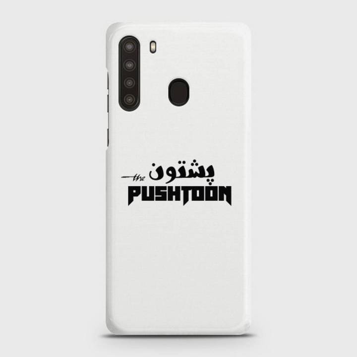 Samsung Galaxy A21 Cover - SkinLee HQ Hard Case - Caste Name Pushtoon Customized Cover - SKINLEE-679-1-654-455
