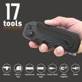 17 In 1 Multi-Purpose Tool Clever Buddy || Multipurpose Tool Kit || Toolkit || All in 1 Tool Kit || Household Complete Tools Set || 17 in 1 Screwdriver Tool set || Hammer Tool || All in 1 Screwdriver set || Screwdriver Bits || Hardware Repair Toolbox. 