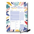 Daily Planner - To Do List - Daily Task Board on A3 size Card with Lamination and White Board Marker. 