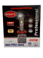 H4 Bugatti B65 Pro Max LED Headlights 400Watts 40000Lumens - 6500k White - Most Powerful LED. 