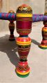 Best Traditional Gift for Weddings - Comfortable Wooden Stool PUNJABI PIDHA Wooden Classic Stools - Colourful Handmade Classic Stools - classic Chair - #Chair #Stool. 