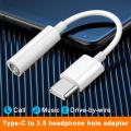 Sounce Type C to 3.5 mm Jack Audio Connector, Noise Cancelling Headphones Jack Converter Audio Adapter for OnePlus 10 Pro  8T/8/7/7 Pro / 1+6/1+6T and All Pro Devices(Pack of 1) (3.5mm Audio Jack). 