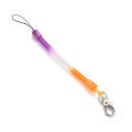 Random 1Pcs Retractable Plastic Spring Coil-Spiral Stretch Keychain Ring Chain Keyring. 
