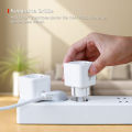 EU Plug WIFI Wireless Smart Wifi Plug Socket Can Turn Electrical Devices On/off From Anywhere/Support Different APP And Share Control. 