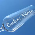 Custom Name DIY Bridal Party Glass Decal vinyl sticker for Classic Glasses - Personalized Bridal Titles for birthday. 
