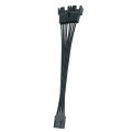 PC Fan Power Cable PVC Insulation 1 to 2 4 Pin PC Fan Power Cable. 