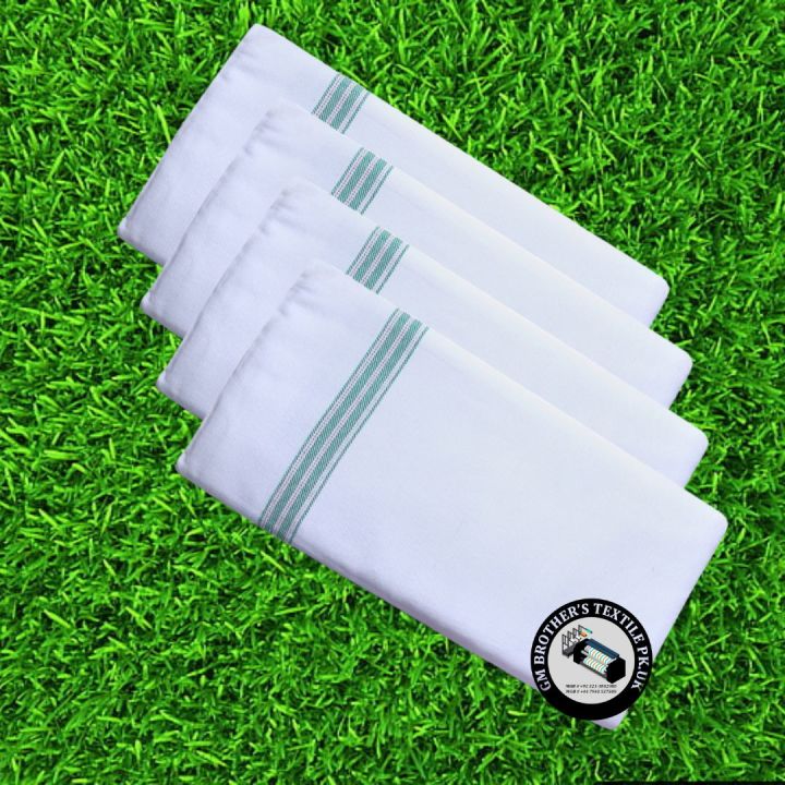 Artisanal Splendor 4-Piece Handmade Pure White Cotton Khais (Throw) Bedding Set - Exceptional Khais Blanket Collection