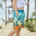 Yfashion Beach Shorts Men Loose-fitting Beach Water Park ing runks Seaside Surfing Quick-drying Shorts. 