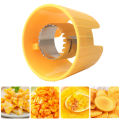 Safety Features Corn Stripper Stainless Steel Corn Peeler Cutter for Easy Salad Soup Prep Favorite Corn Cob Thresher. 