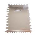 4 EDGE STAINLESS STEEL ICING COMB. 