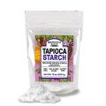 Tapioca Starch, 10 oz., Also Called Tapioca Flour, Gluten Free, Vegan, Cornstarch Replacement, Thickener, Gluten Free Baking, Resealable Bag. 