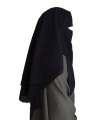 KK Hijab | 3 layer Niqab | 3 Layer Hijab Saudi Niqab In Breathable | Women Hijab Triple Nakab Patti | Arabic naqab niqab 3 layers. 