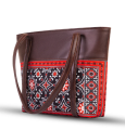 AJRAK ART SHOULDER BAG. 