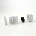 PG7/9/11/13.5/16/19 Waterproof Cable Gland Cable entry IP68 PG Series White Black Nylon Plastic Connector. 