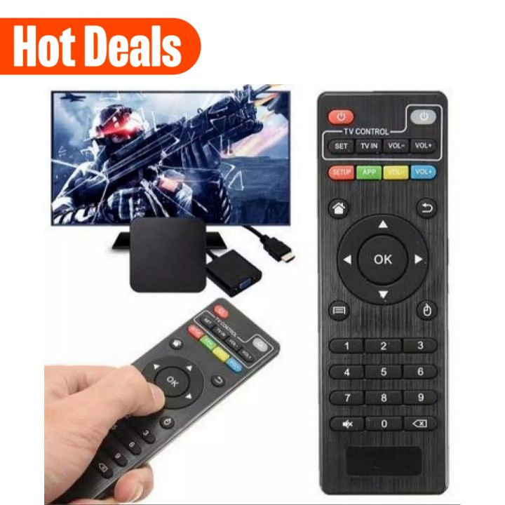 Smart android TV Box remote X96 / X96 mini / X96Q / T9 / Remote for smart tv box Remote Control Replacement For Android TV Box H96 pro+ M8N M8C M8S V88 X96 Mini MXQ T95N T95Z Plus TX3 T95X T95 H96 H96 pro Z28 / X96Q Pro Plus MXQ Android Box Remote