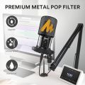 MAONO PM461s Series presents a Condenser USB Microphone.. 