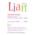Lian® Sachet Cranberry Extract – Natural Support for Urinary Tract Health | UTI Prevention & Relief. 