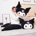 Kuromi Doll Plush Toy Pillow Cartoon Cute Little Devil Girl Sleeping Bedhead Cushion40cm. 