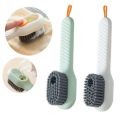 Shoe Brush with Liquid Dispensing | Multi-Purpose Cleaning Tool. 