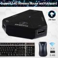 C91 Keyboard & Mouse Adapter for PS4, Xbox One, Switch, PS3, PC Black. 