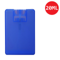 20ml High Quality Perfume Empty Bottle Card Shape Mini Sprayer Refillable Perfume Atomizer Travel Size Portable Alcohol Water Oil Spray Cosmetic Container Tool PRCODE CAACFGNB. 