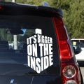 【Universal Car Parts Store】Car Stickers Doctor Who Tardis It's On the  Funny Creative Decoration Windshield Auto Styling D30. 