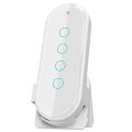 ROVF Smart Home New 433mhz 4 Key Ev1527 Coding Key Remote Control Switch Rf Wireless Remote Control. 