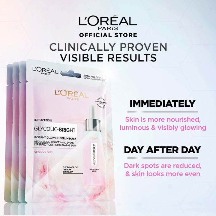 L'Oreal%20Paris%20Glycolic%20Bright%20Instant%20Glowing%20Serum%20Mask%20-%20Image%202
