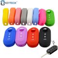 【DATA FROG Global MALL】Silicone Car Key Cover Case for FIAT Panda Folding Remote 3 Buttons Styling. 