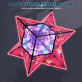 ARSH: Changeable Magnetic Magic Cube 3D Hand Flip Puzzle Toys Gift 3D Shape Shifter Magic Cube. 