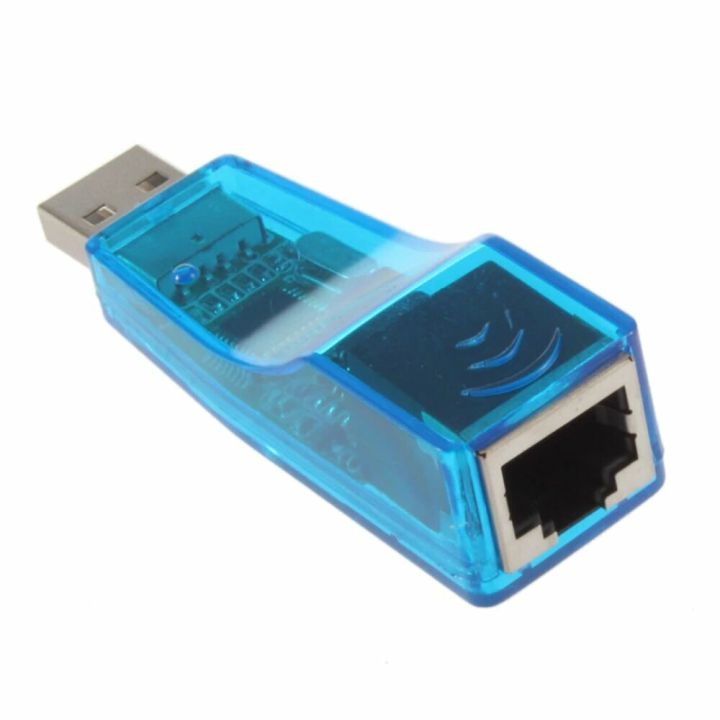 Usb to Ehernet High-Speed USB 2.0 Ethernet Adapter (RJ45) QF9700 Chipset for Seamless Network Connectivity