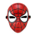 4 Pcs Set - Hulk Spiderman Ironman Captain America Plastic Cartoon Character Mask Toys For Kids Boys Girls Fun Party Playing Prank Face Mask Toy. 