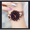 Golden Dial Golden Chain Watch For GIrls. 