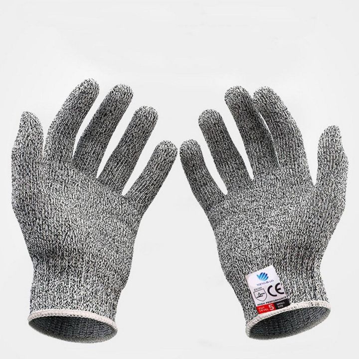 Fashion Washable and Reusable Worng High Performance Level 5 Protection Food GraCut Resistant Gloves Anti Bacteria Dust Proof Antipollen Antismog Antifog