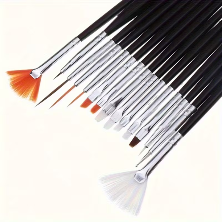 Acrylic Colour Paint Set (12 Colors) + Artist Brush Set — Perfect for ...