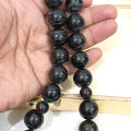 Natural smooth fancy Sulemani Black Aqeeq Tasbih 21 Beads – muslim Agate zikr prayer Sumaimani haqeeq Tasbeeh - handmade 14mm tasbi counter Stress Relaxation. 