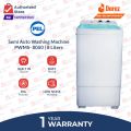 PEL Washing Machine | Model PWMS- 8050 SA  | Single Tub Washer (08 KG Washing Load) | 3 Years Motor Warranty. 
