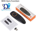 Voice Control Air Remote Mouse - 2.4GHz Wireless With Gyro Google Microphone Remote IR Learning 6-axis for All Kinds Of Android TV Box / PC and Other Devices - (G10s). 