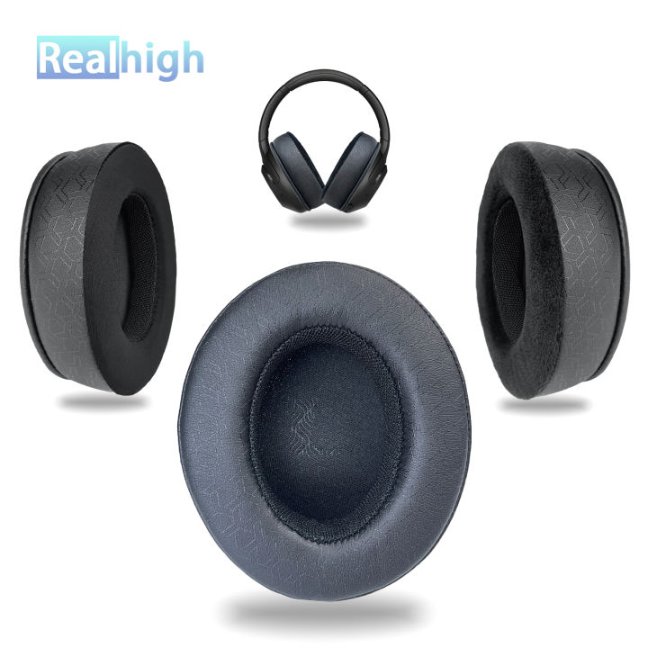 Realhigh Replacement Ear Pad For Sony WH XB900N Headphones Thicken Memory Foam Cushions